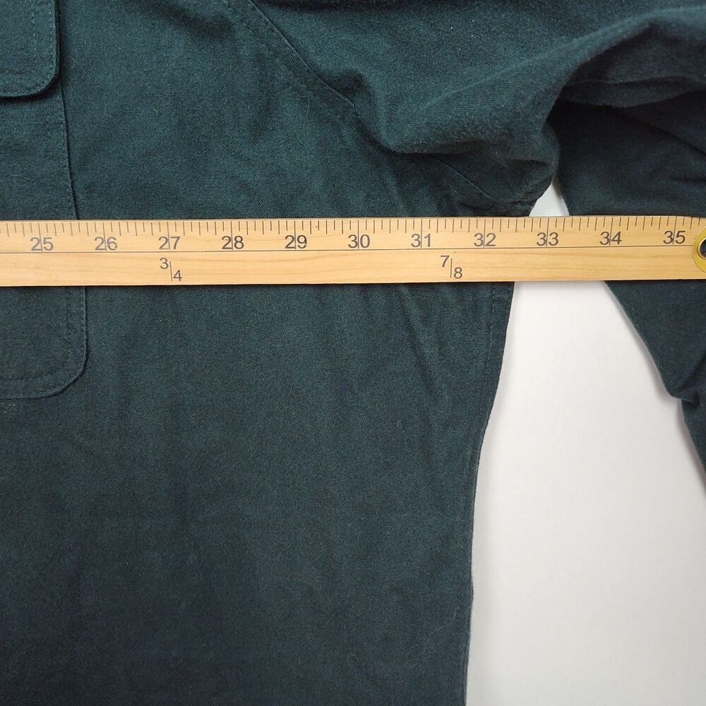 RedHead Button-Up Shirt Men's 4XL Green Heavy Long Sleeves Collared Pockets - Picture 4 of 9